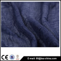 Blue plain color fashion normal design spring thin scarf with very soft hand feel